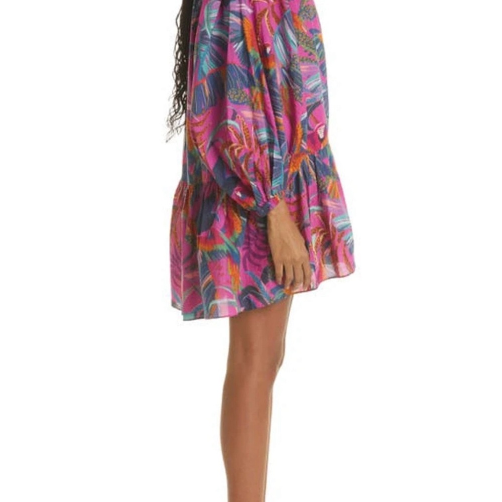 Farm Rio Rainbow Macaw Minidress / Size M / NWT - Picture 7 of 10